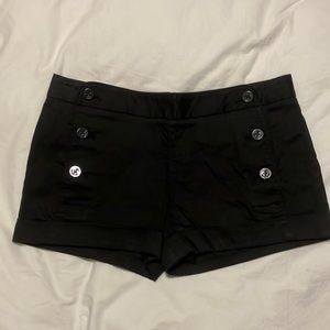EUC Talula dress shorts sz 6 black